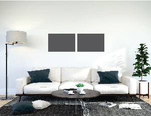 Canvas Size Compared to Sofa 5